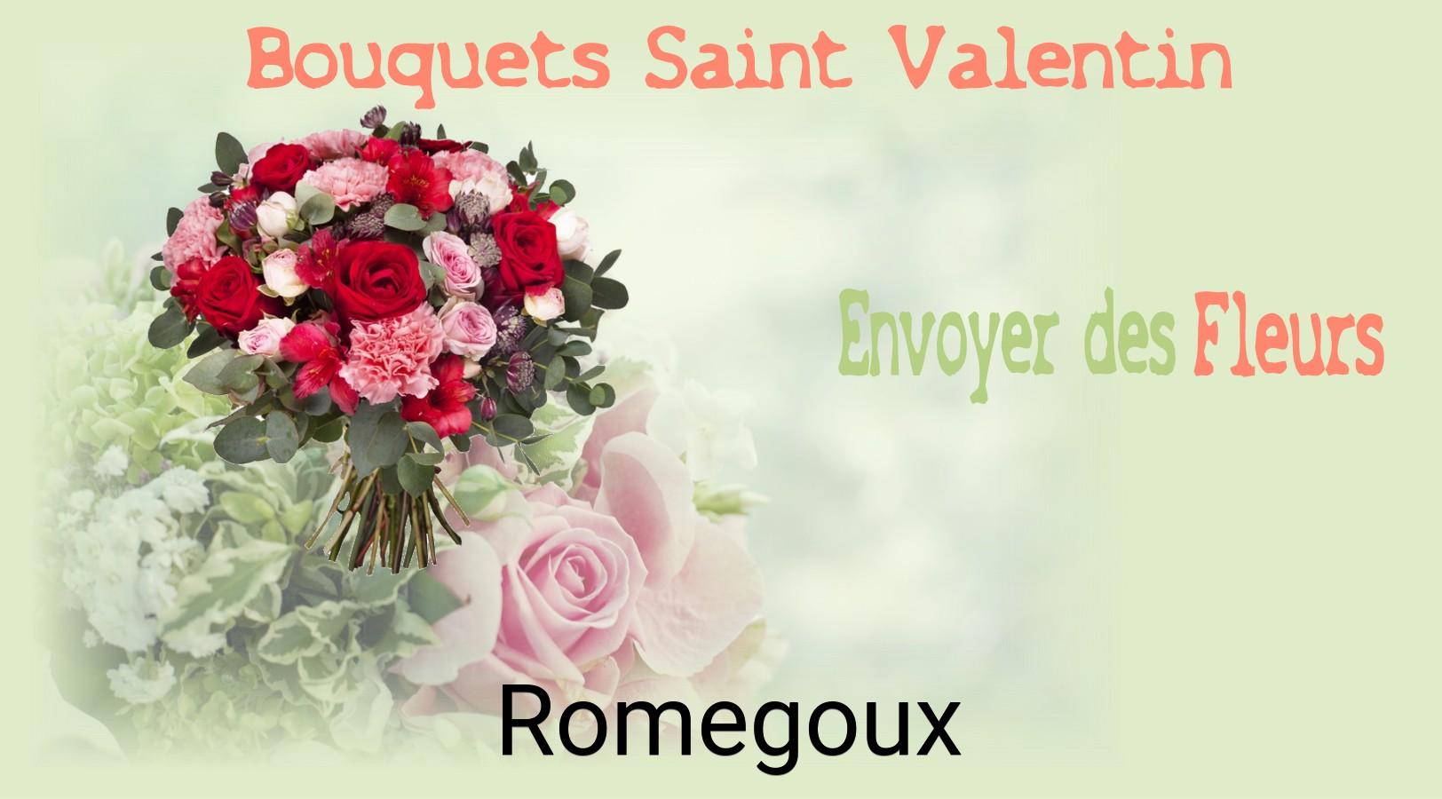 Roses de Saint-Valentin livrées à Romegoux